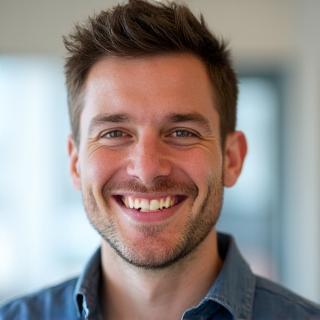 Headshot of Ben Carter, Lead UI/UX Designer.